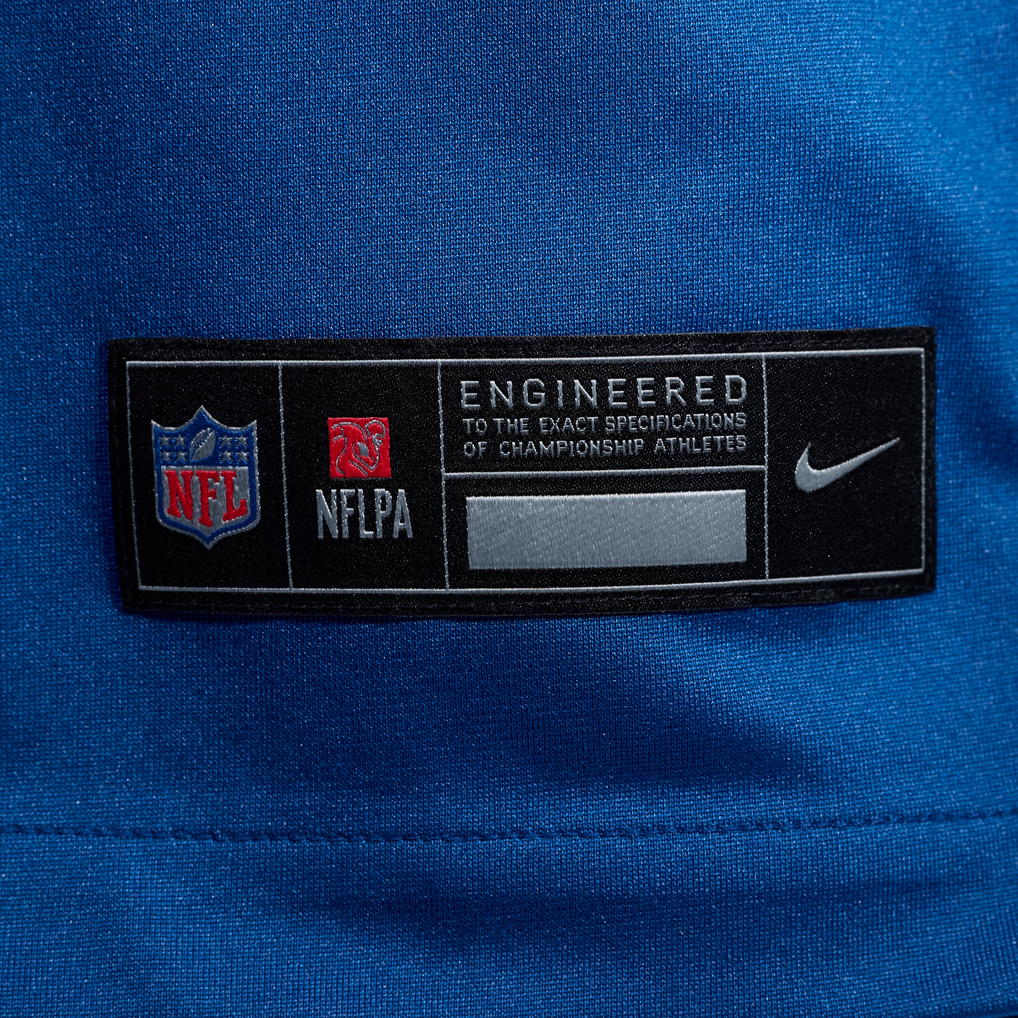Men's Indianapolis Colts Rob Carter Jr. Nike Royal Team Game Jersey - Image 9