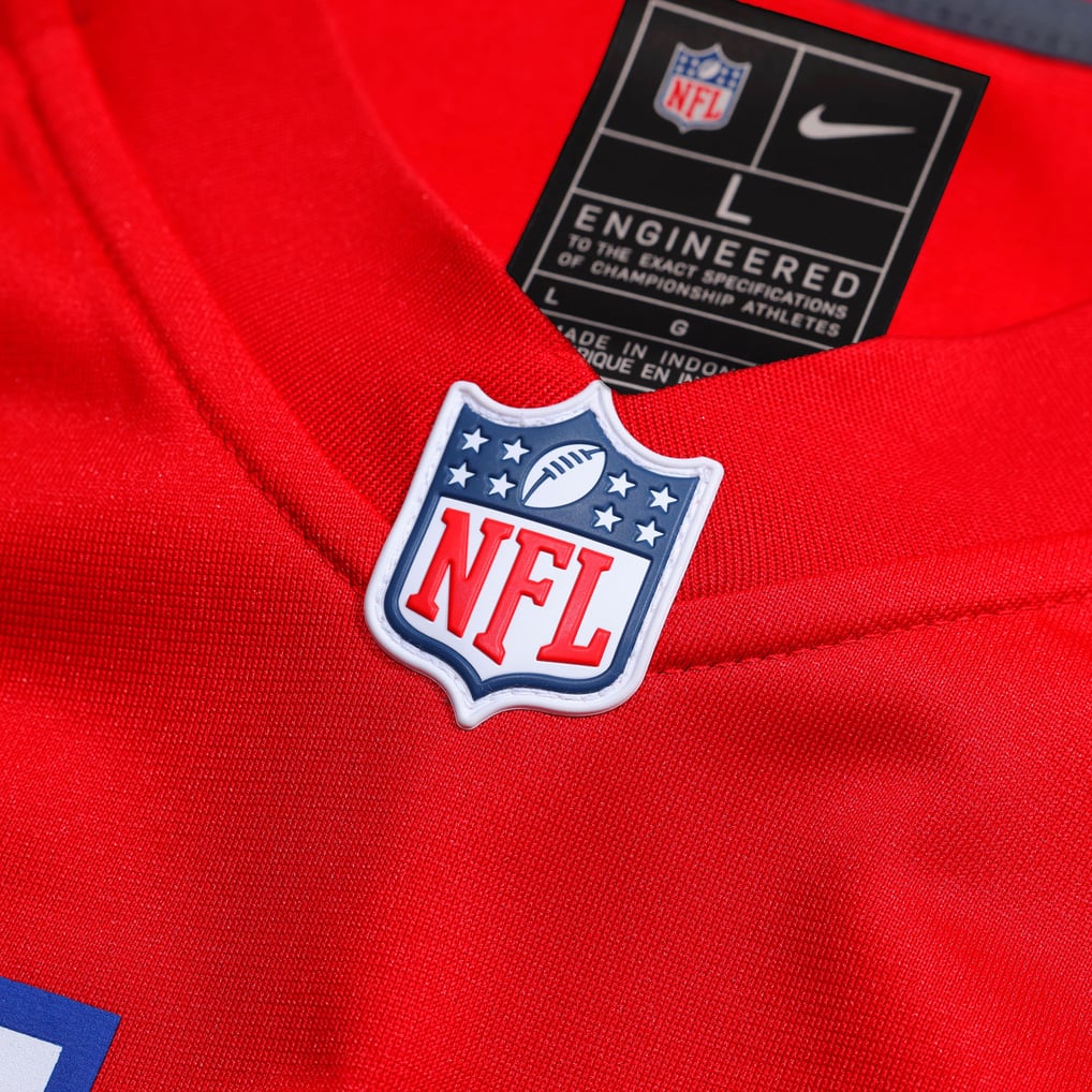 Men's New England Patriots Rob Gronkowski Nike  Red Alternate Retired Player Game Jersey - Image 6