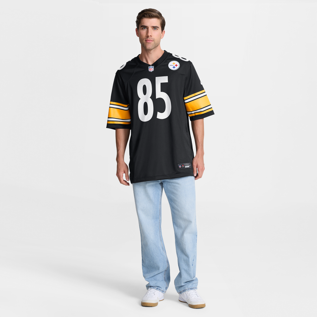 Men's Pittsburgh Steelers Robert Tonyan Nike Black Team Game Jersey - Image 3