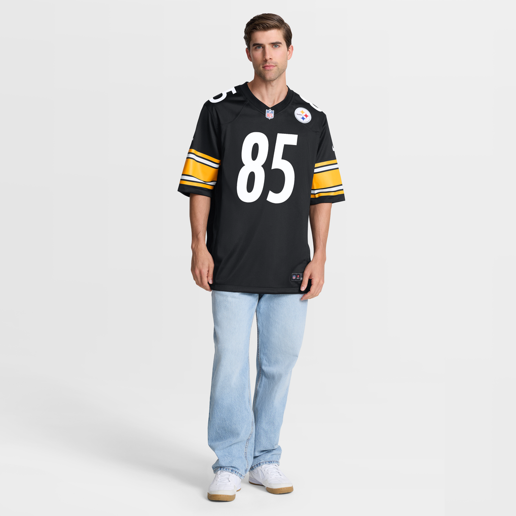 Men's Pittsburgh Steelers Robert Tonyan Nike Black Team Game Jersey - Image 5