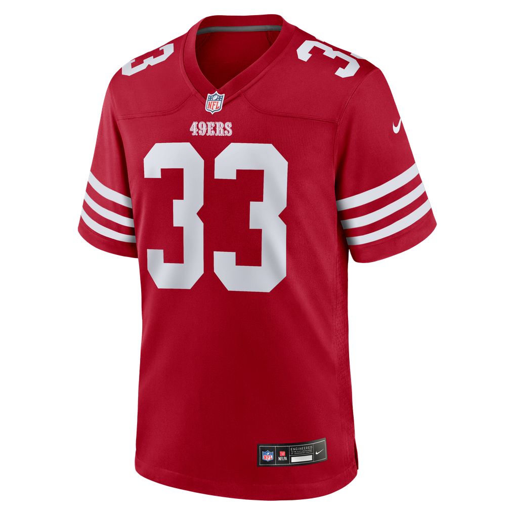 Men's San Francisco 49ers Roger Craig Nike Scarlet Team Retired Game Jersey - Image 5