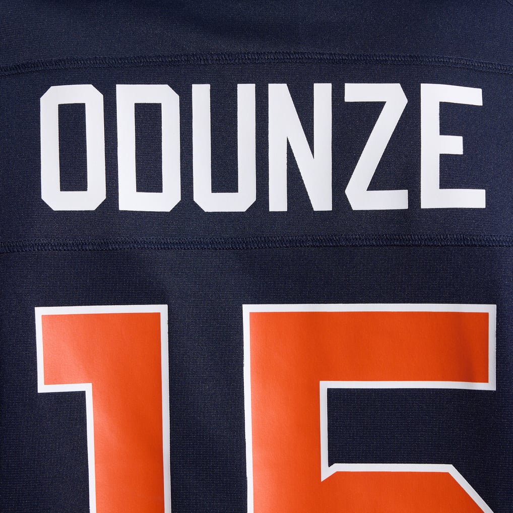 Men's Chicago Bears Rome Odunze Nike Navy 2026 Rivalries Collection Game Jersey - Image 12