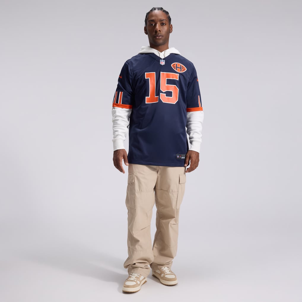 Men's Chicago Bears Rome Odunze Nike Navy 2026 Rivalries Collection Game Jersey - Image 5