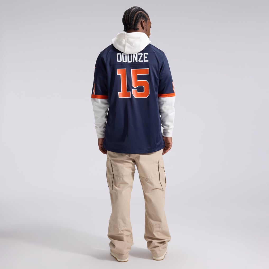 Men's Chicago Bears Rome Odunze Nike Navy 2026 Rivalries Collection Game Jersey - Image 6