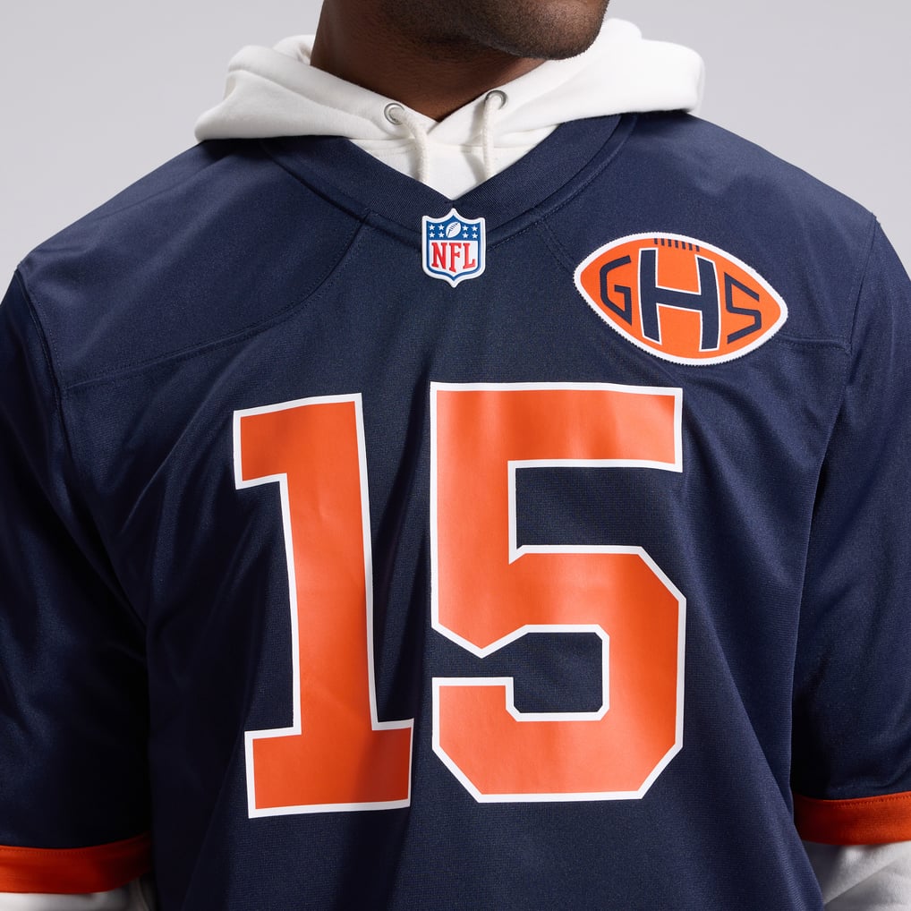 Men's Chicago Bears Rome Odunze Nike Navy 2026 Rivalries Collection Game Jersey - Image 9