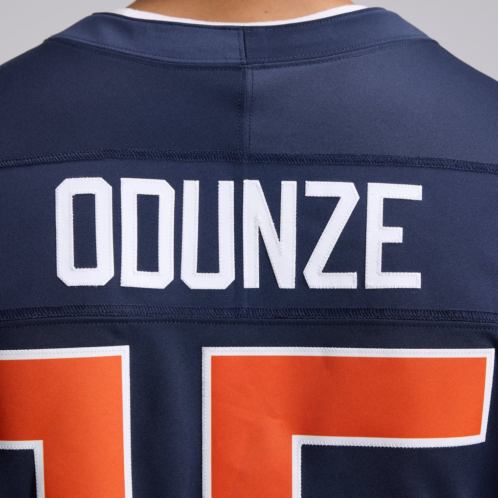 Men's Chicago Bears Rome Odunze Nike Navy 2026 Rivalries Collection Stitched Limited Jersey - Image 12