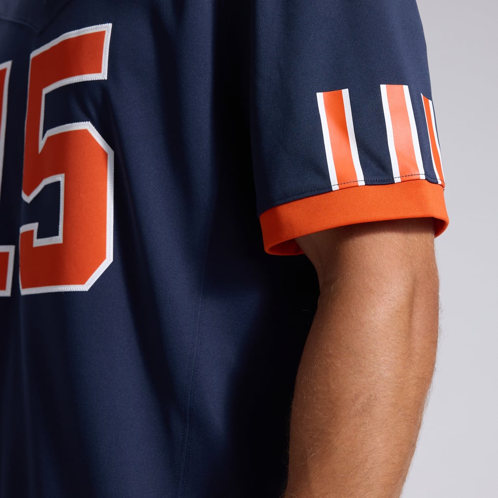 Men's Chicago Bears Rome Odunze Nike Navy 2026 Rivalries Collection Stitched Limited Jersey - Image 13