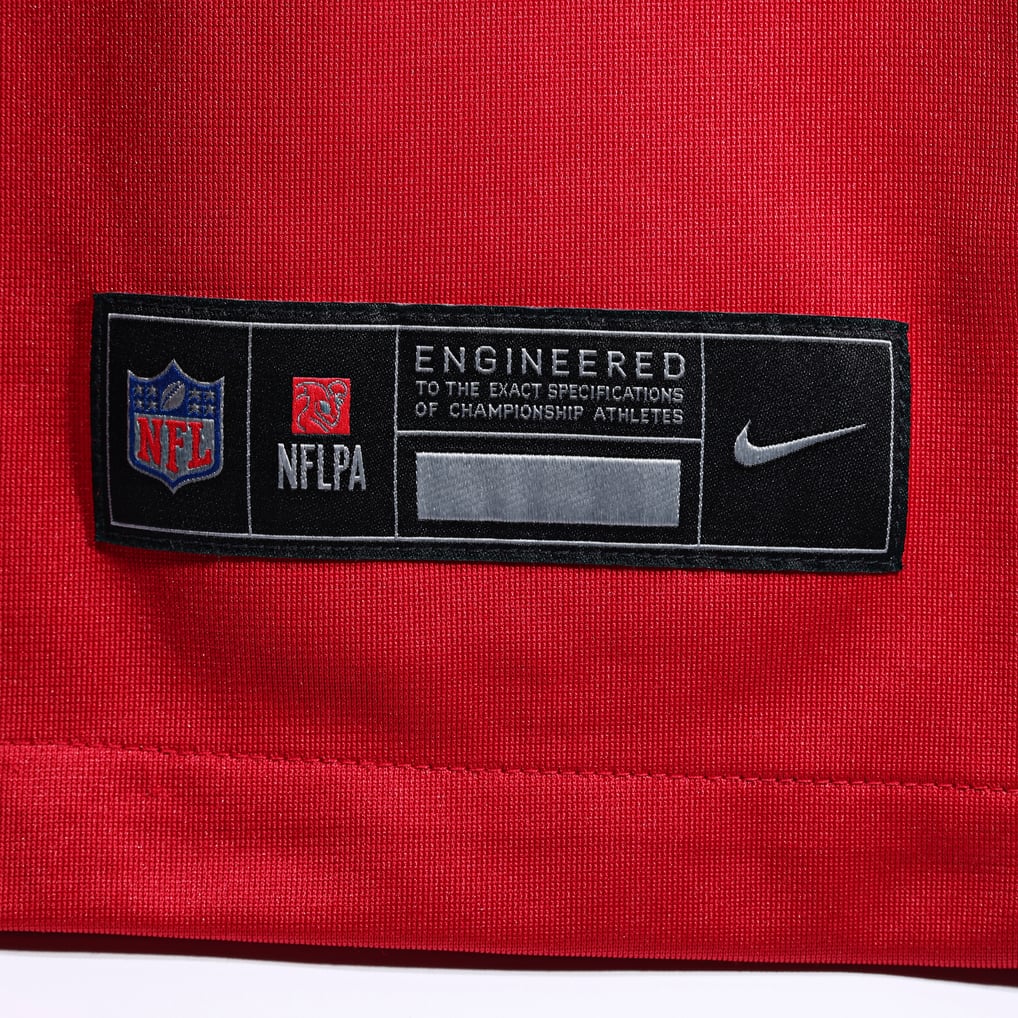 Men's Tampa Bay Buccaneers Ronde Barber Nike Red Retired Player Game Jersey - Image 8