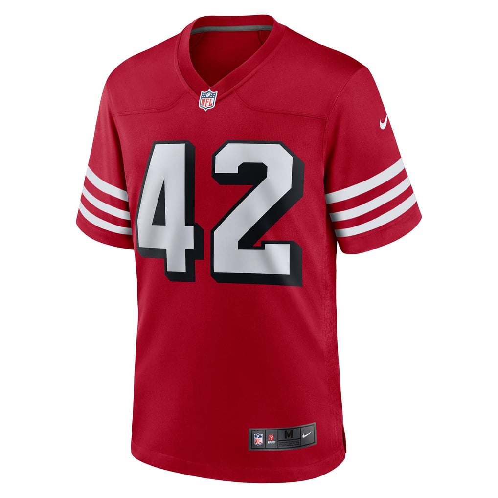 Men's San Francisco 49ers Ronnie Lott Nike Scarlet Retired Player Alternate Game Jersey - Image 3