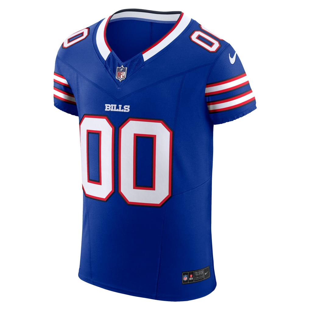 Men's Buffalo Bills Nike Royal Vapor F.U.S.E. Elite Custom Jersey - Image 3
