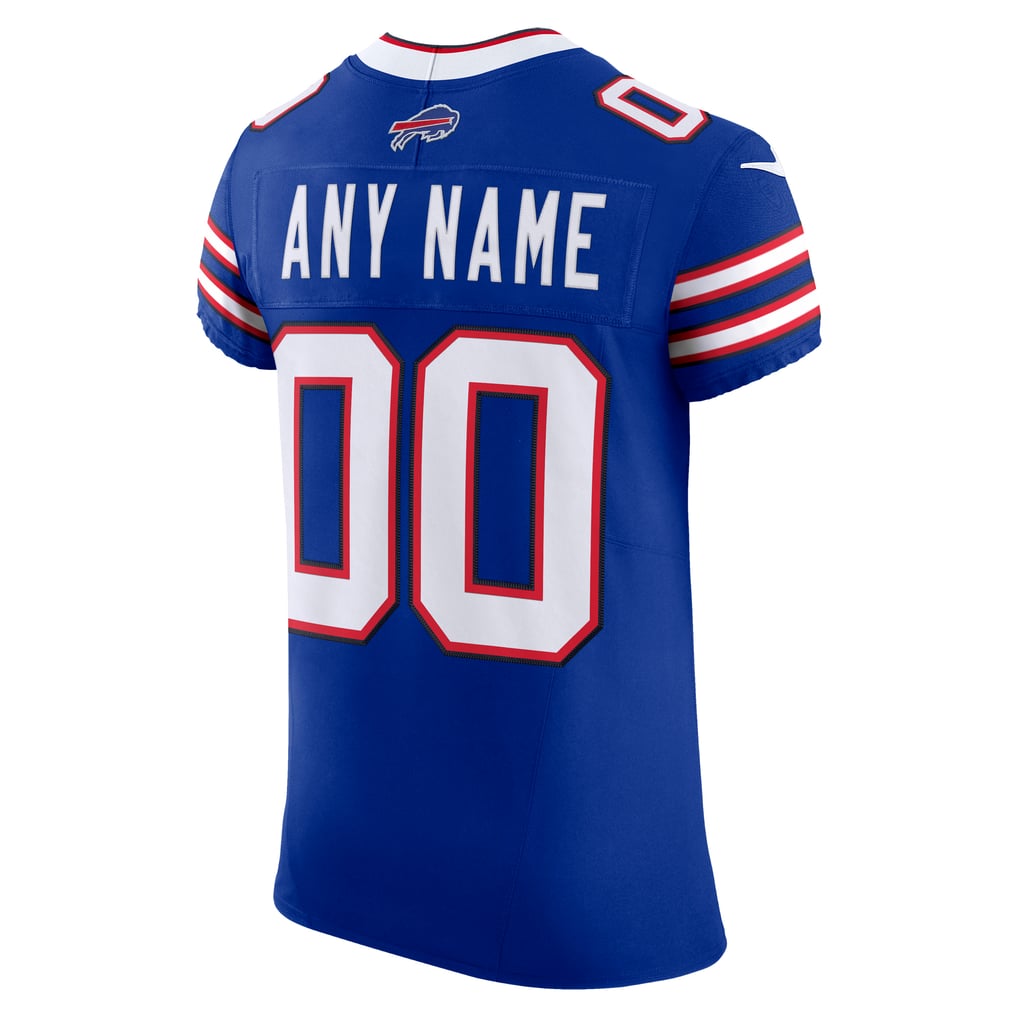Men's Buffalo Bills Nike Royal Vapor F.U.S.E. Elite Custom Jersey - Image 4