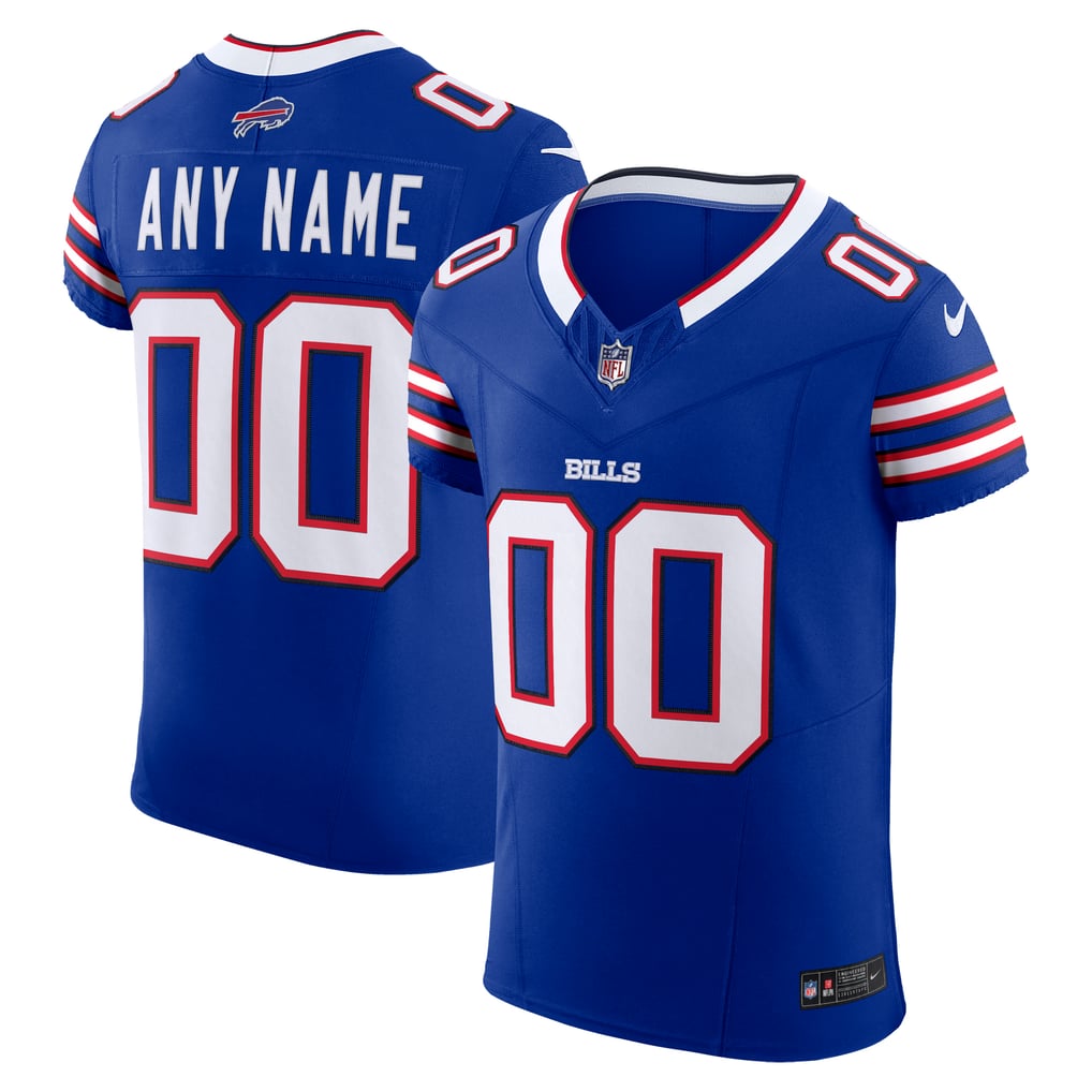 Men's Buffalo Bills Nike Royal Vapor F.U.S.E. Elite Custom Jersey - Image 1
