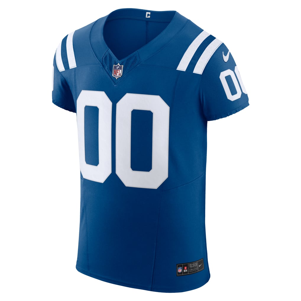 Men's Indianapolis Colts Nike Royal Vapor F.U.S.E. Elite Custom Jersey - Image 3