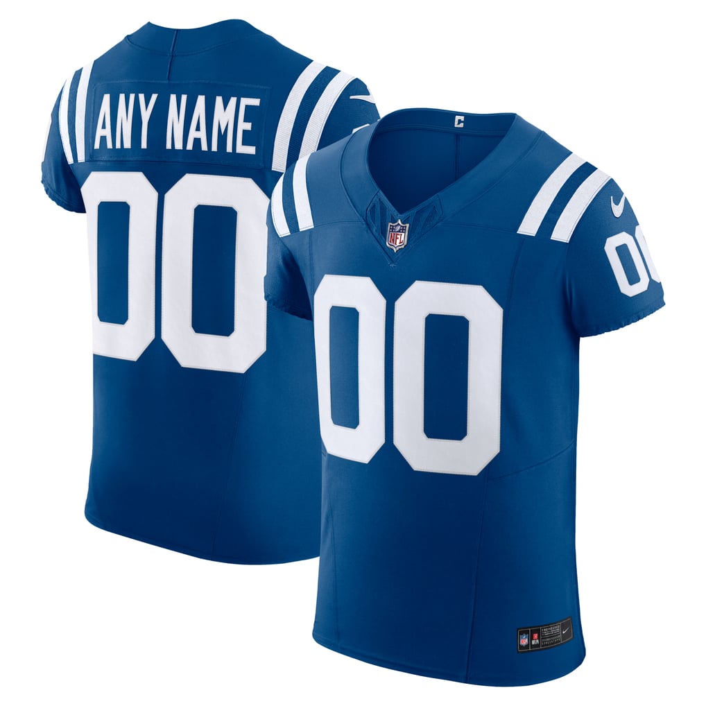 Men's Indianapolis Colts Nike Royal Vapor F.U.S.E. Elite Custom Jersey - Image 1