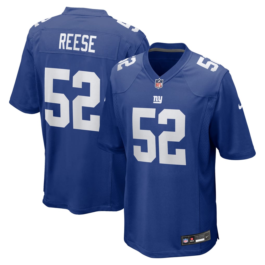 Men's New York Giants Arvell Reese Nike Royal Team Game Jersey - Image 2