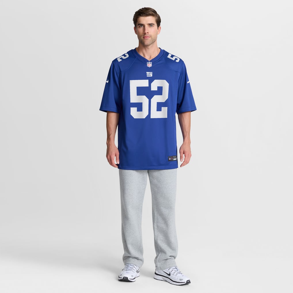Men's New York Giants Arvell Reese Nike Royal Team Game Jersey - Image 3