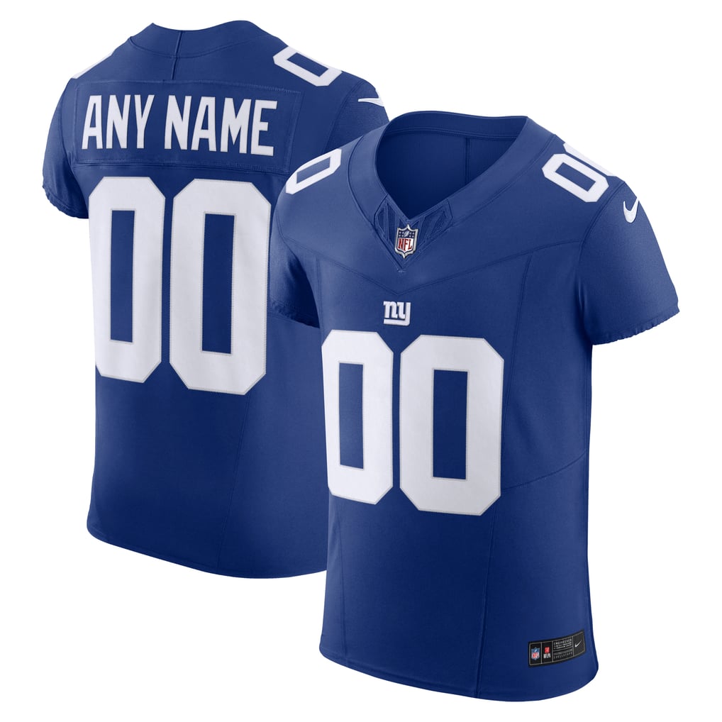 Men's New York Giants Nike Royal Vapor F.U.S.E. Elite Custom Jersey - Image 1