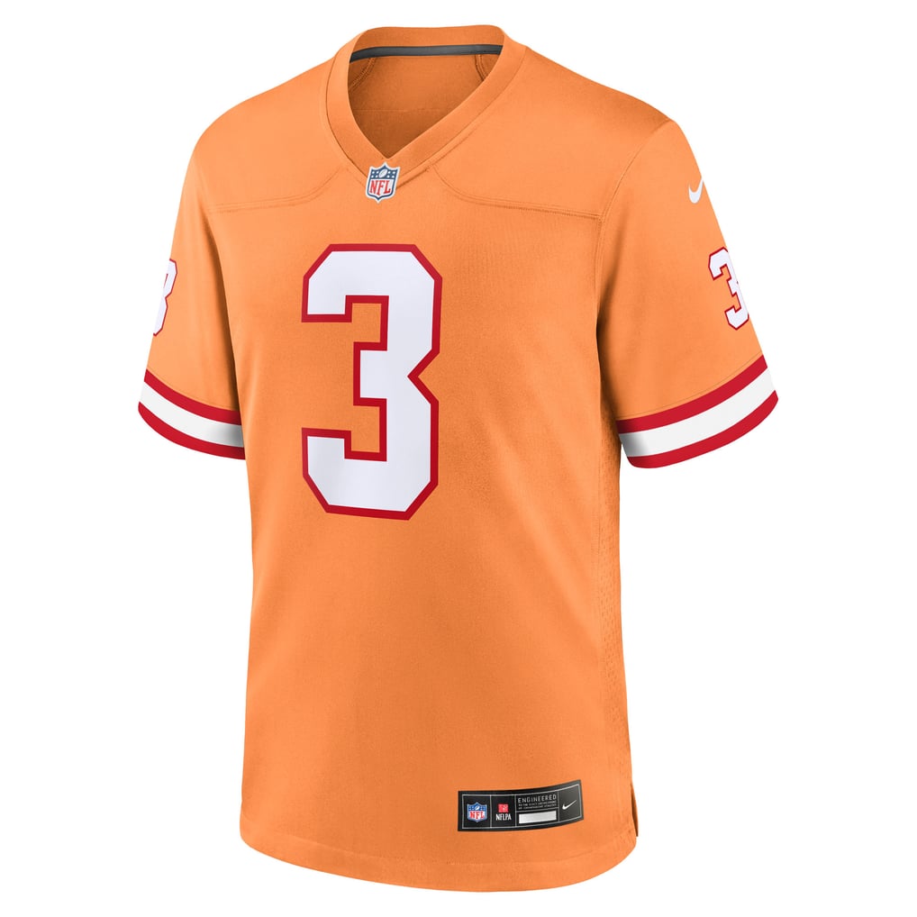 Men's Tampa Bay Buccaneers Rueben Bain Jr. Nike Creamsicle Alternate Game Jersey - Image 3