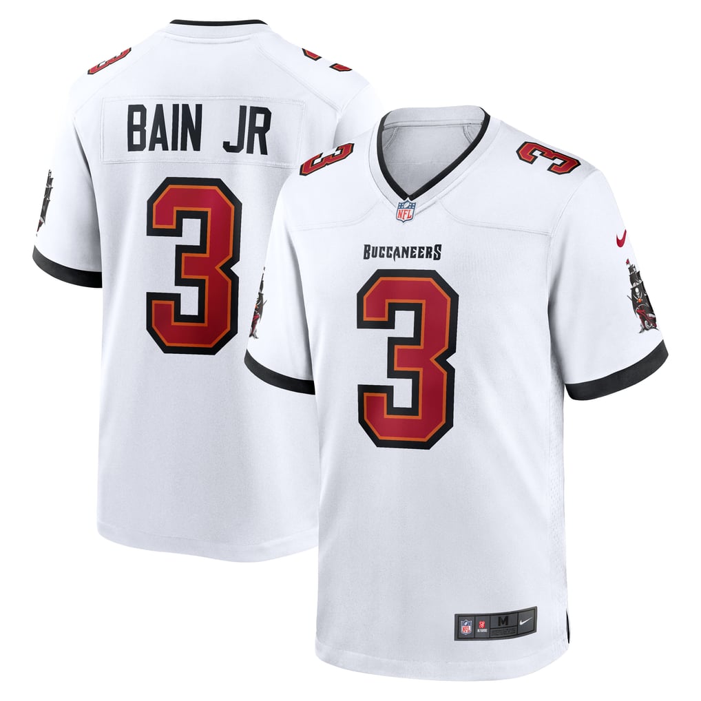 Men's Tampa Bay Buccaneers Rueben Bain Jr. Nike White Game Jersey - Image 2