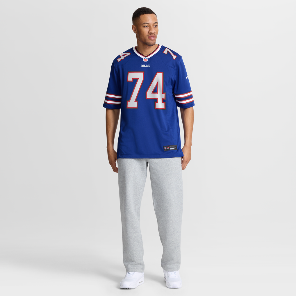 Men's Buffalo Bills Ryan Van Demark Nike Royal Game Player Jersey - Image 8