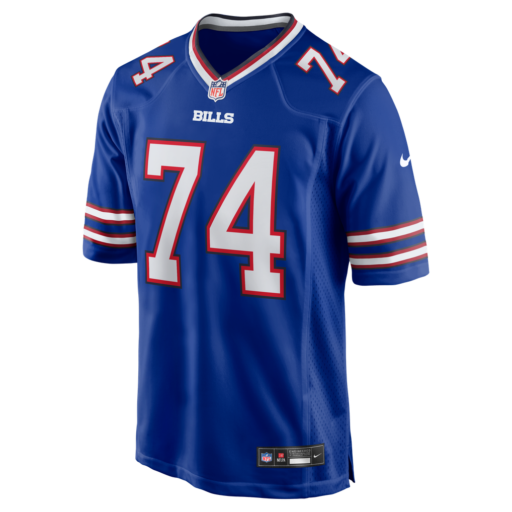 Men's Buffalo Bills Ryan Van Demark Nike Royal Game Player Jersey - Image 3