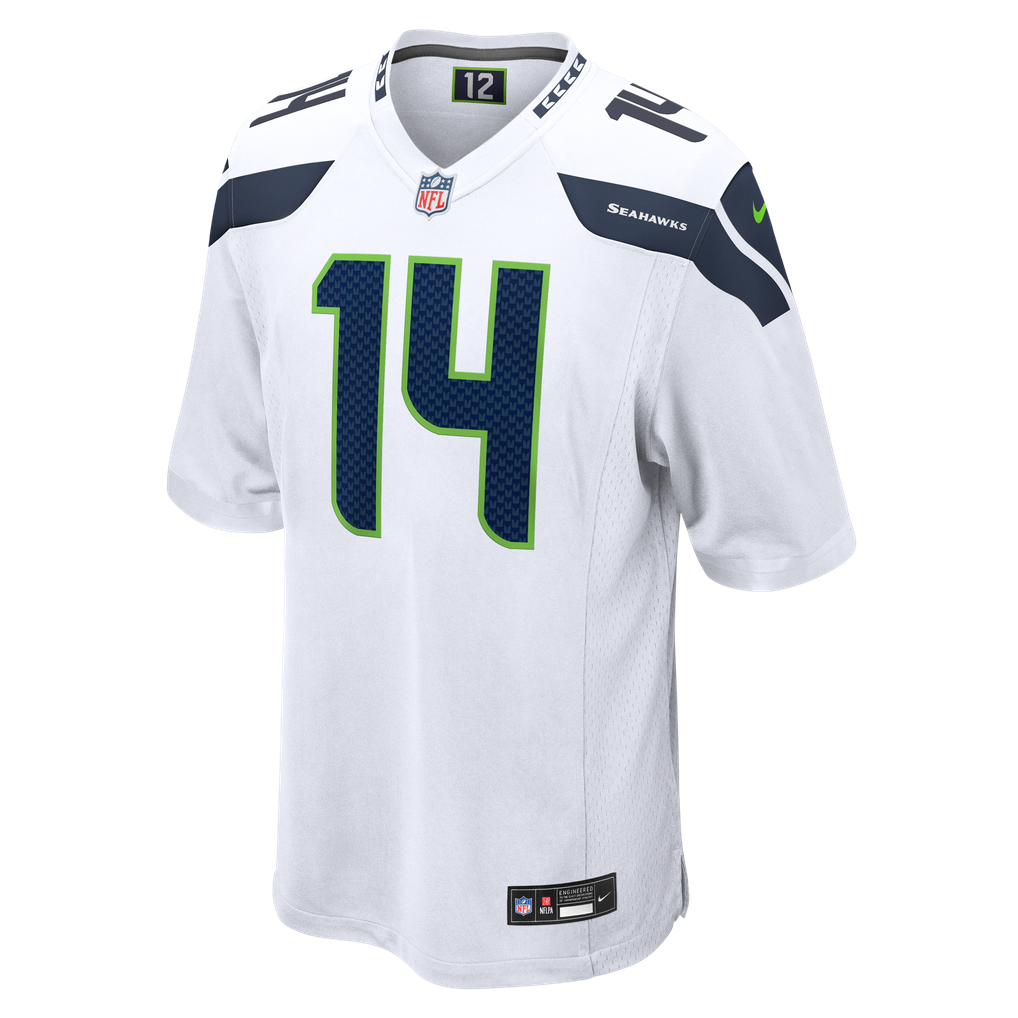 Men's Seattle Seahawks Sam Darnold Nike White Game Jersey - Image 3