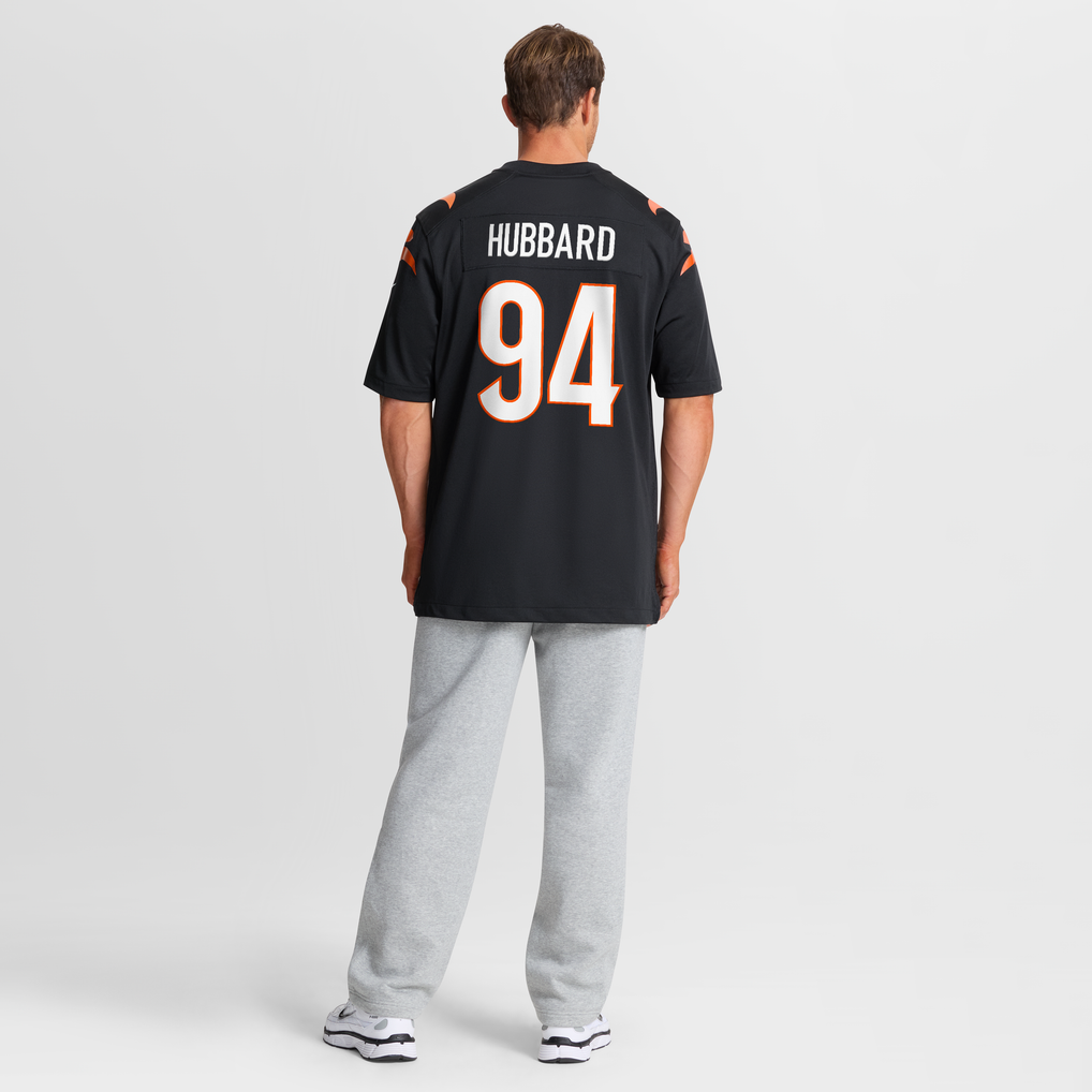 Men's Cincinnati Bengals Sam Hubbard Nike Black Player Game Jersey - Image 9