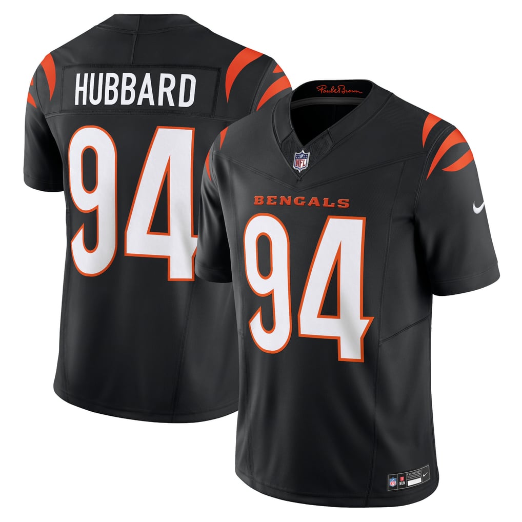Men's Cincinnati Bengals Sam Hubbard Nike Black Vapor F.U.S.E. Limited Jersey - Image 2