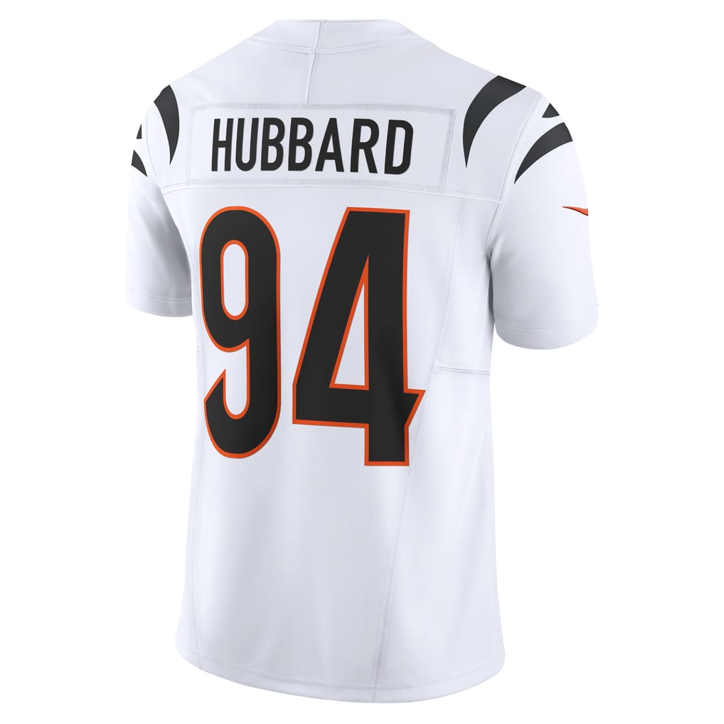 Men's Cincinnati Bengals Sam Hubbard Nike White Vapor F.U.S.E. Limited Jersey - Image 4