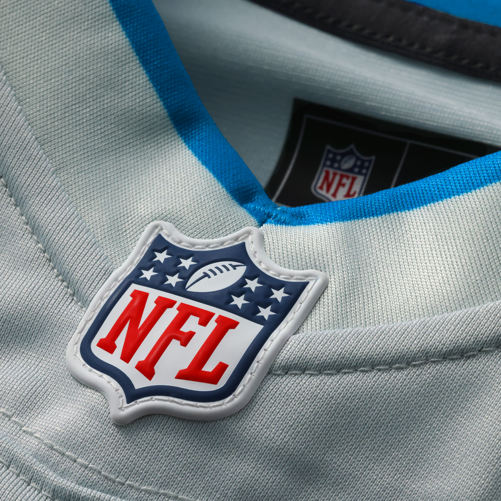 Men's Detroit Lions Sam LaPorta Nike Silver 2026 Rivalries Collection Game Jersey - Image 6