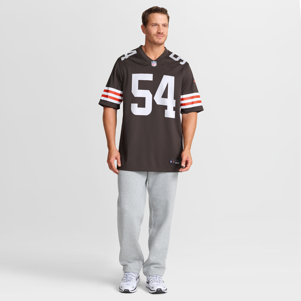 Men's Cleveland Browns Sam Williams Nike Brown Team Game Jersey - Image 3