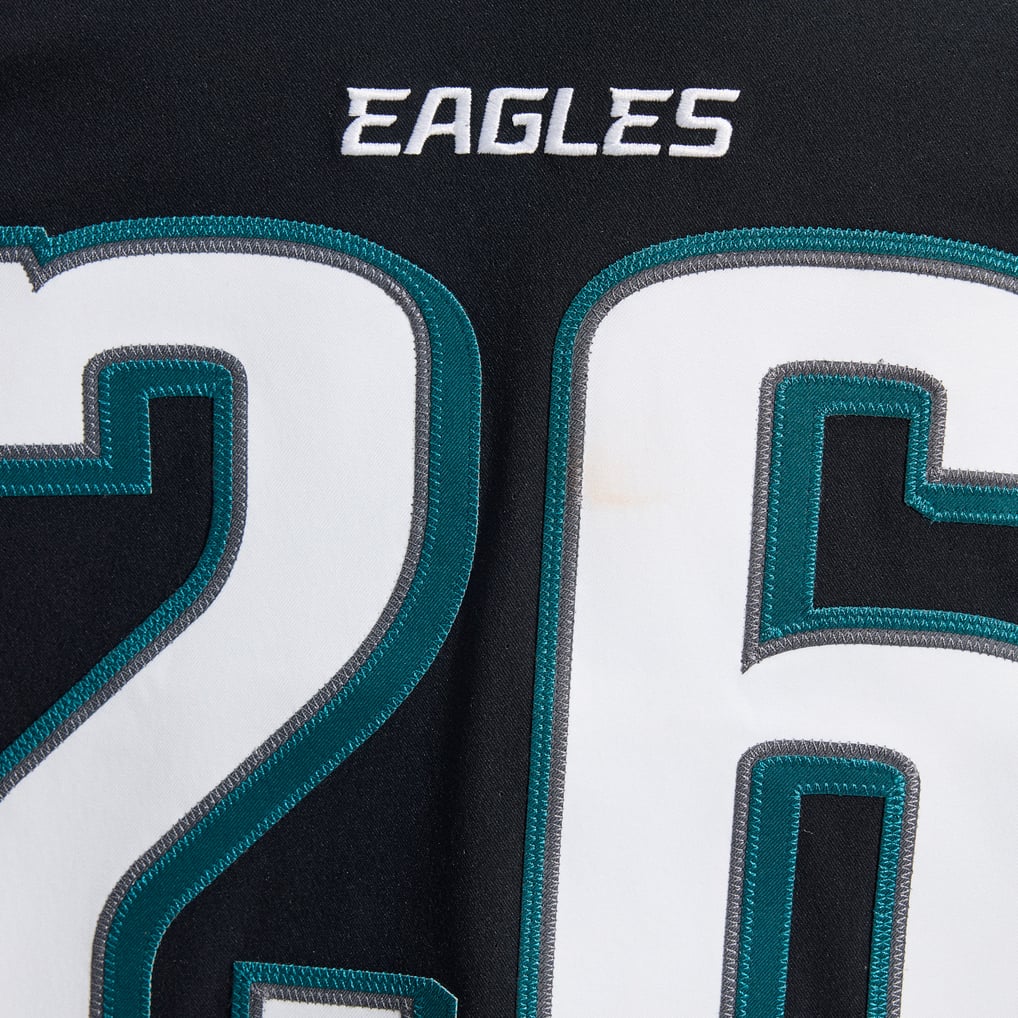 Men's Philadelphia Eagles Saquon Barkley Nike Black Alternate Vapor F.U.S.E. Elite Jersey - Image 12