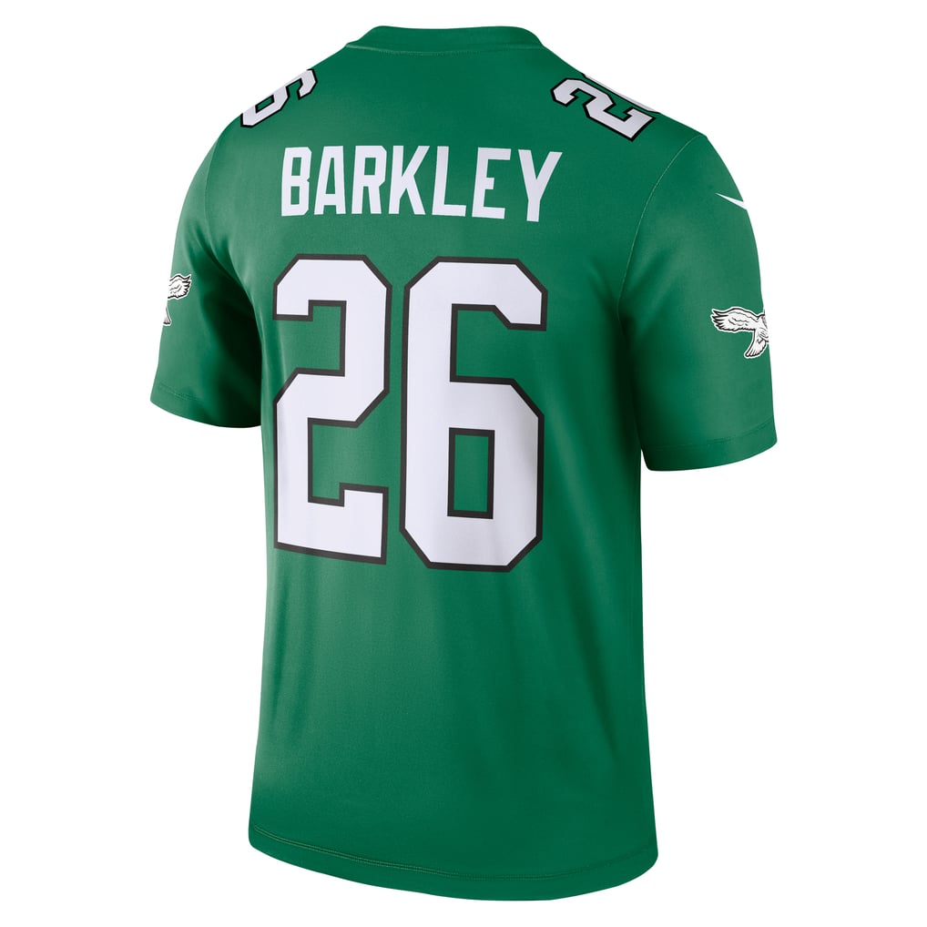 Men's Philadelphia Eagles Saquon Barkley Nike Kelly Green Legend Player Performance Top - Image 4