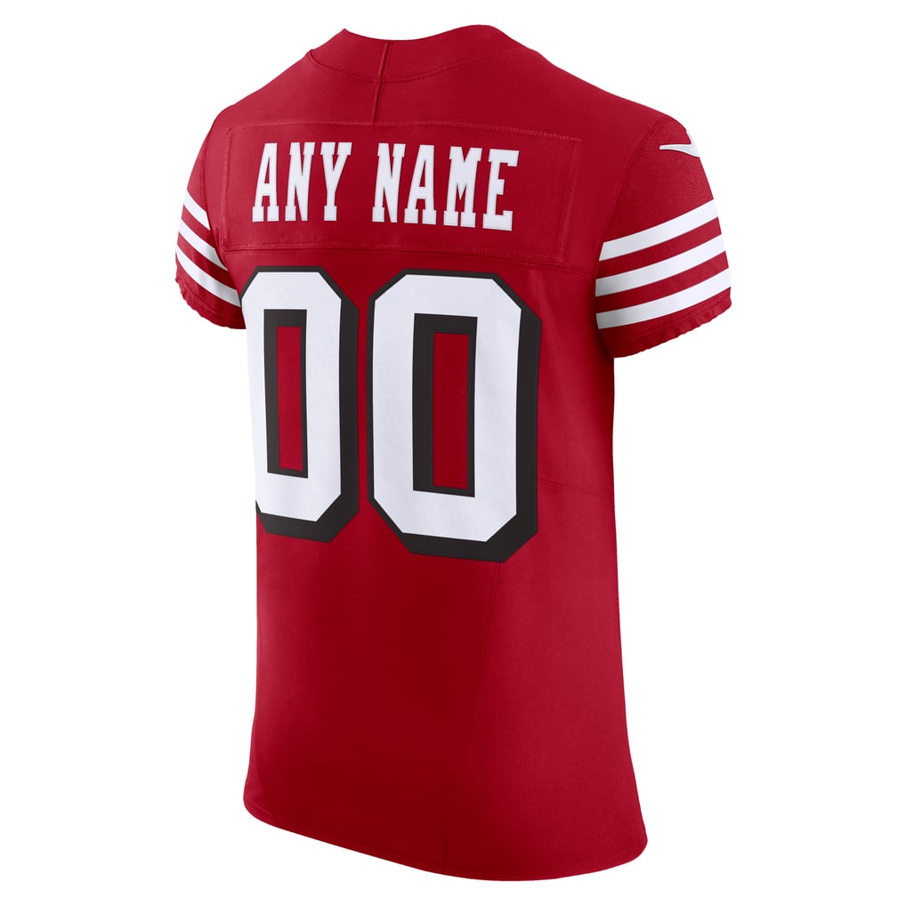 Men's San Francisco 49ers Nike Scarlet Alternate Vapor F.U.S.E. Elite Custom Jersey - Image 4