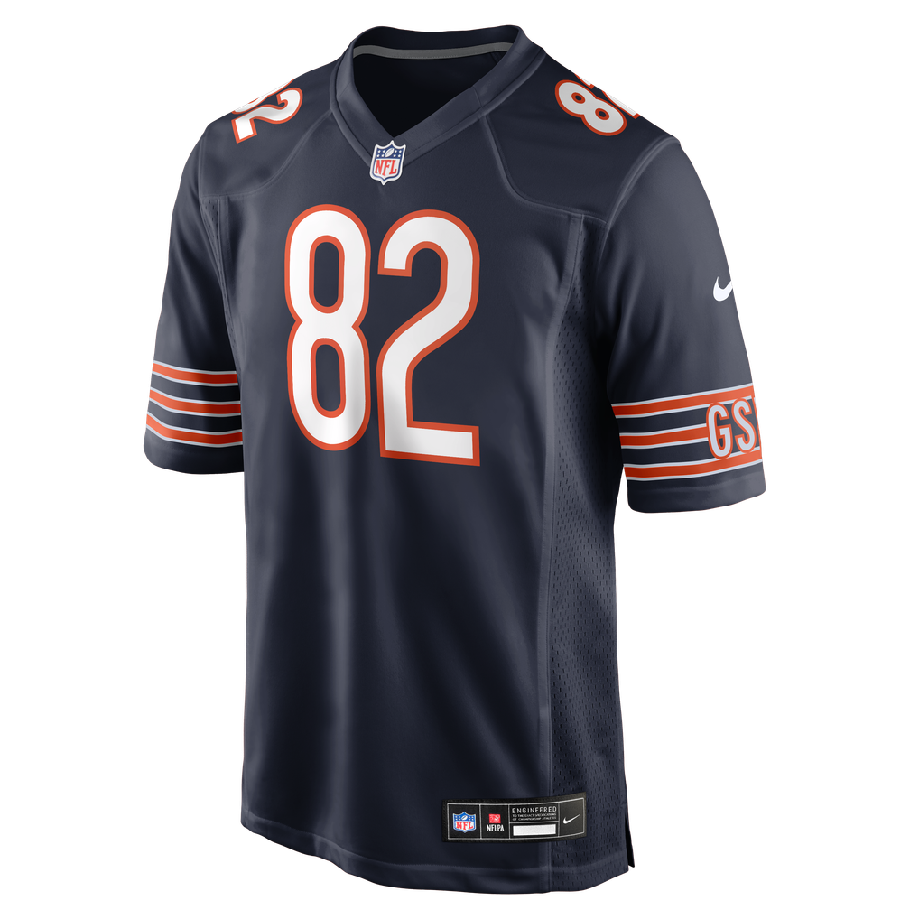 Men's Chicago Bears Scott Miller Nike Navy Team Game Jersey - Image 5