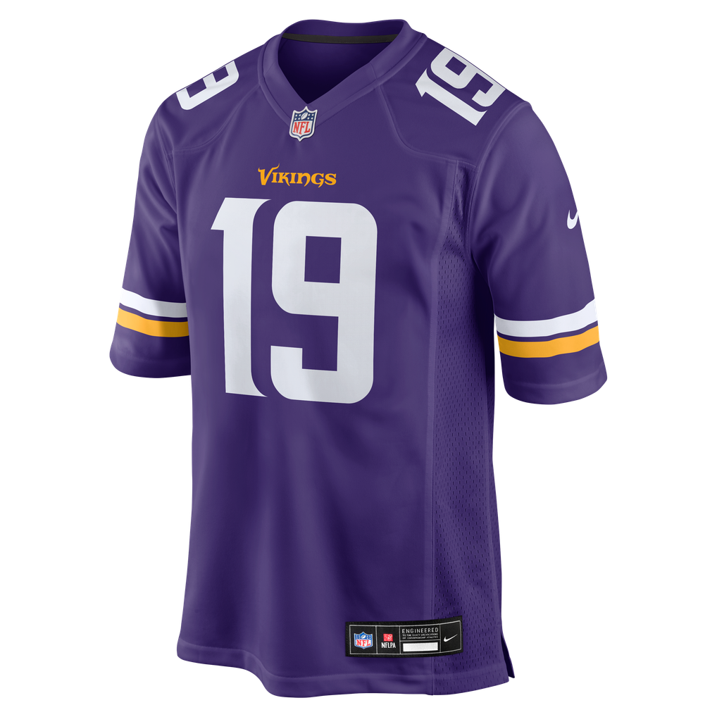 Men's Minnesota Vikings Sean Mannion Nike  Purple  Game Jersey - Image 3