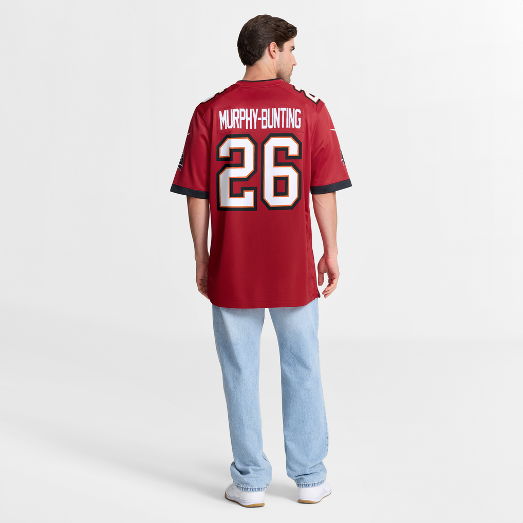 Men's Tampa Bay Buccaneers Sean Murphy-Bunting Nike Red Team Game Jersey - Image 4