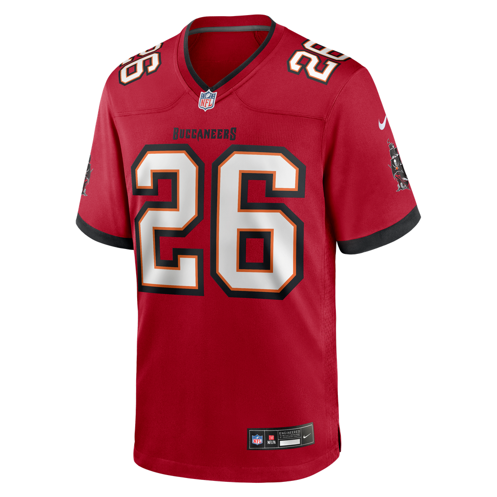 Men's Tampa Bay Buccaneers Sean Murphy-Bunting Nike Red Team Game Jersey - Image 5