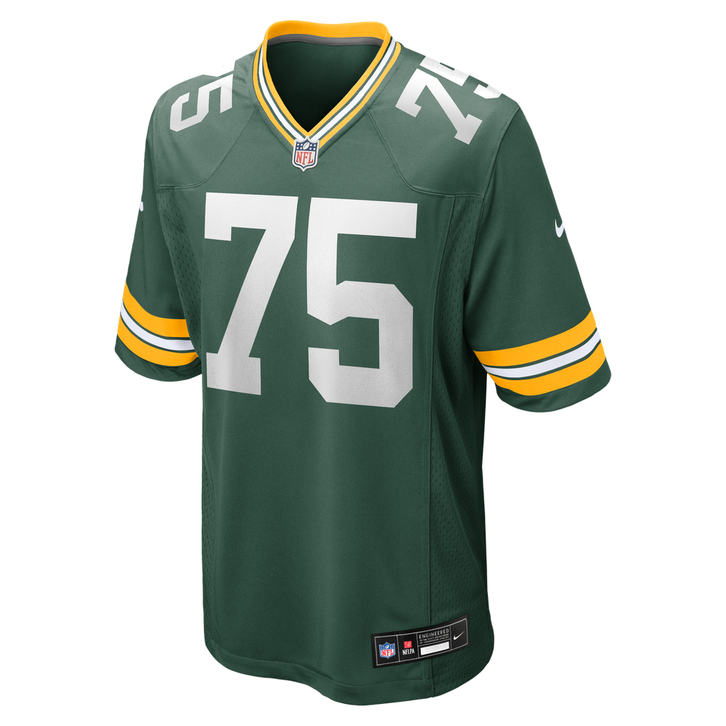 Men's Green Bay Packers Sean Rhyan Nike Green Game Player Jersey - Image 3