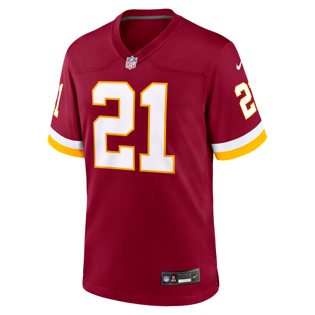 Men's Washington Commanders Sean Taylor Nike Burgundy Retired Player Game Jersey - Image 3