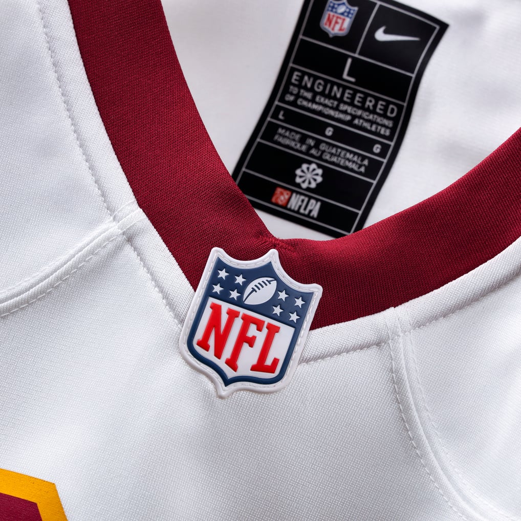 Men's Washington Commanders Sean Taylor Nike White Game Super Bowl Era Jersey - Image 5