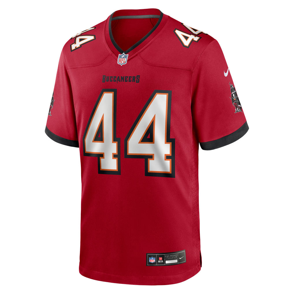 Men's Tampa Bay Buccaneers Sean Tucker Nike  Red  Game Jersey - Image 3