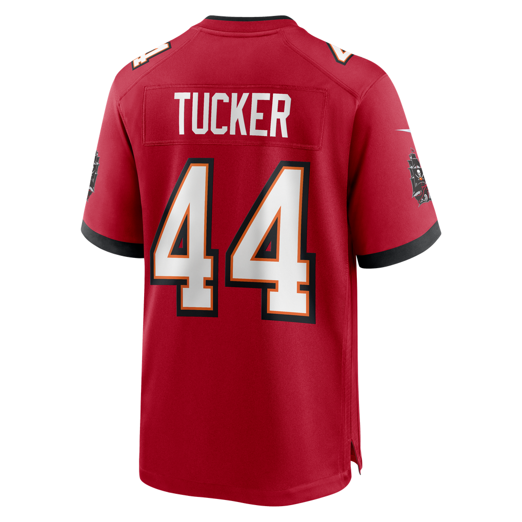 Men's Tampa Bay Buccaneers Sean Tucker Nike  Red  Game Jersey - Image 4