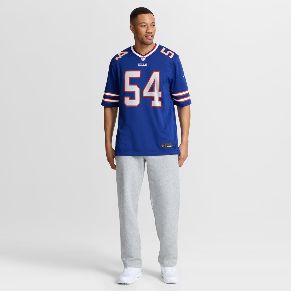 Men's Buffalo Bills Shaq Thompson Nike Royal Team Game Jersey - Image 3