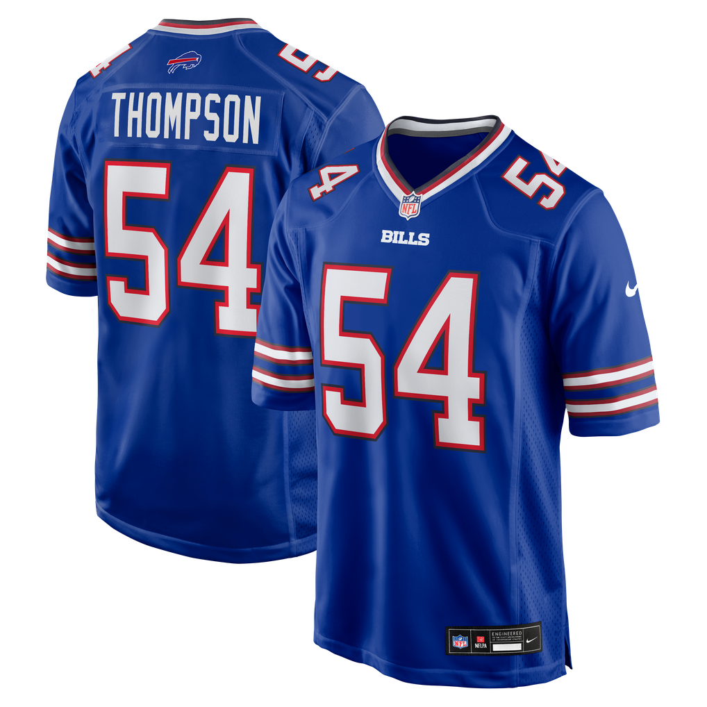 Men's Buffalo Bills Shaq Thompson Nike Royal Team Game Jersey - Image 1