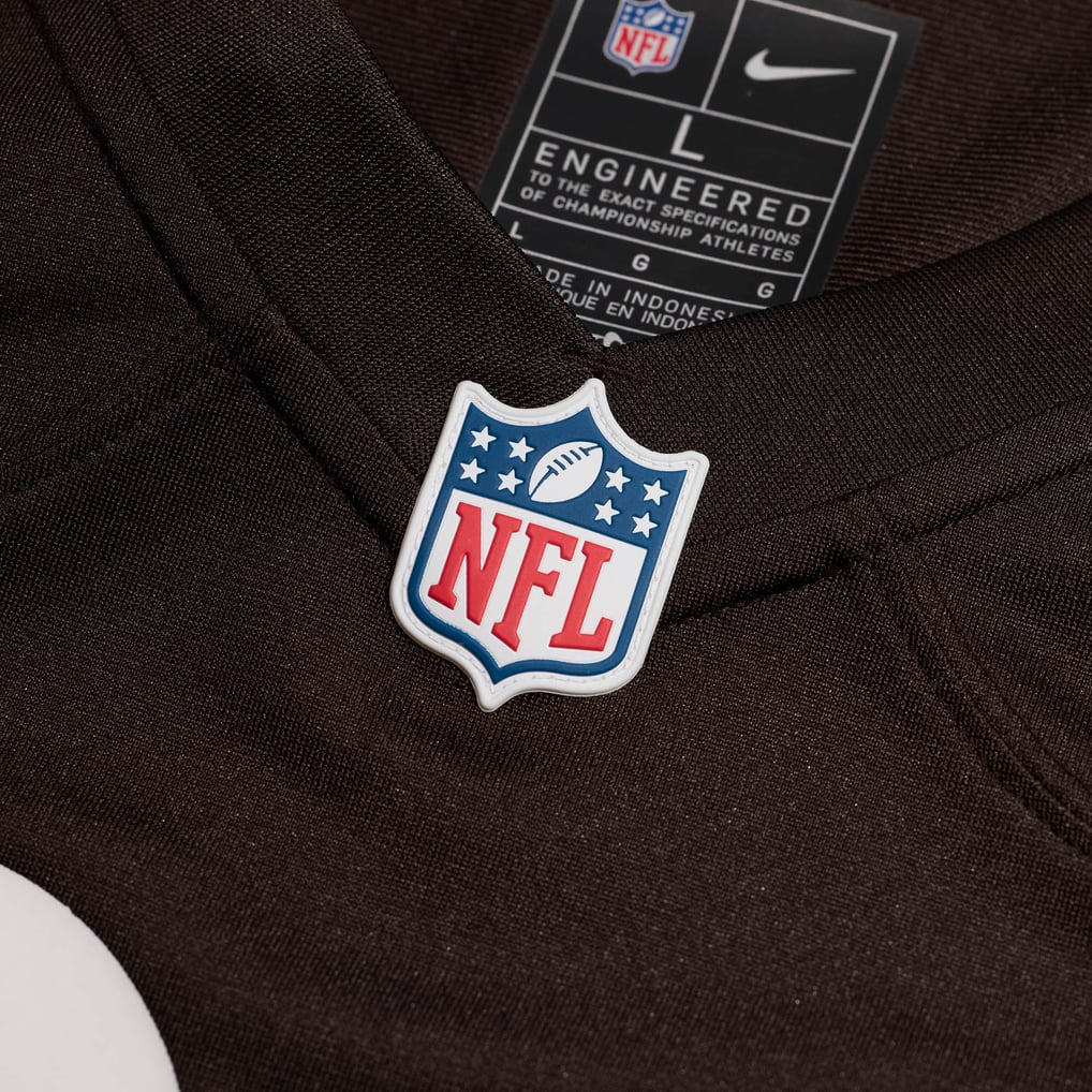 Men's Cleveland Browns Shedeur Sanders Nike Brown Game Jersey - Image 7