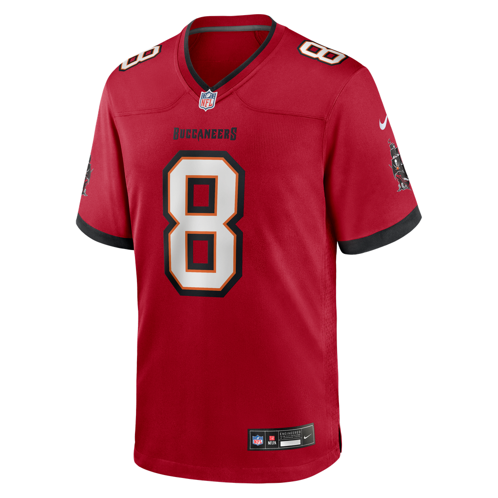 Men's Tampa Bay Buccaneers SirVocea Dennis Nike Red Game Jersey - Image 3