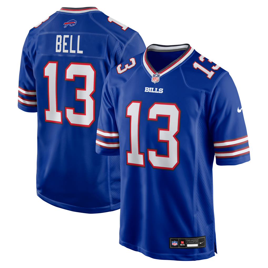 Men's Buffalo Bills Skyler Bell Nike Royal Team Game Jersey - Image 2