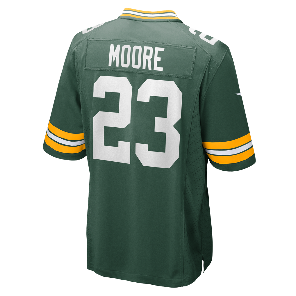 Men's Green Bay Packers Skyy Moore Nike Green Team Game Jersey - Image 6