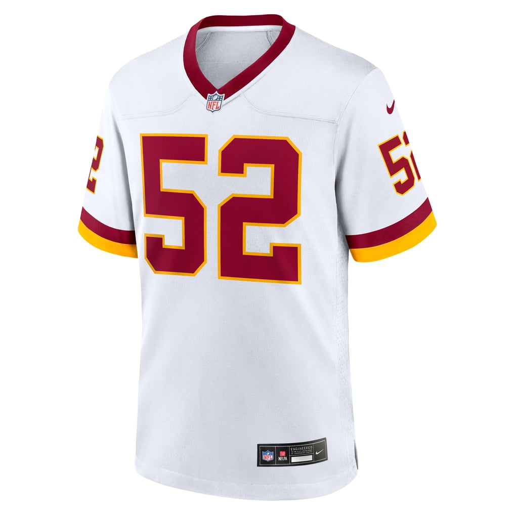 Men's Washington Commanders Sonny Styles Nike White Game Super Bowl Era Jersey - Image 3